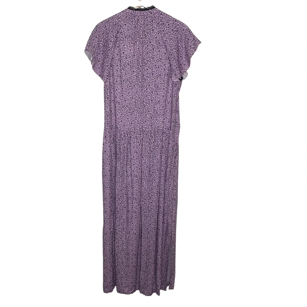 Zadig & Voltaire Ruskie Goa Maxi Dress Blossom Size L NWT - Picture 3 of 12